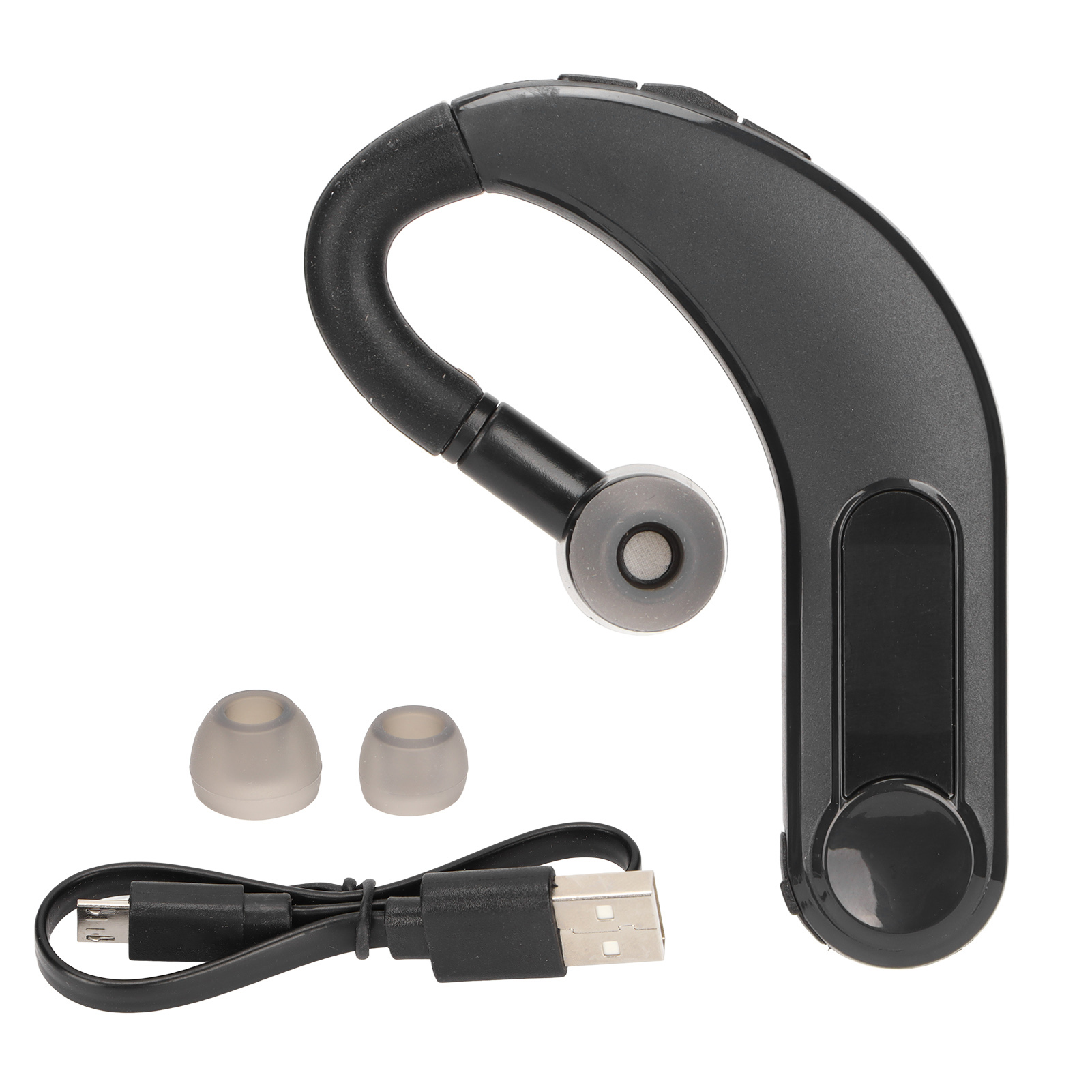 Kabellose Bluetooth-kopfhörer Mit Geräuschunterdrückung Und Ohrhaken Für Autofahren Und Arbeiten Von Zu Hause Aus