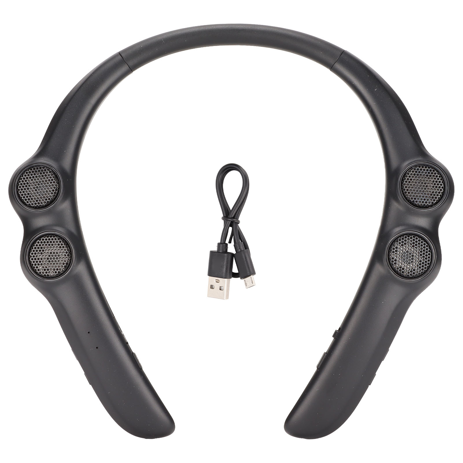 Kabelloses Bluetooth 5.3-headset Mit Geräuschunterdrückendem Mikrofon, Ipx4-wasserschutz Und Nackenbügel-design