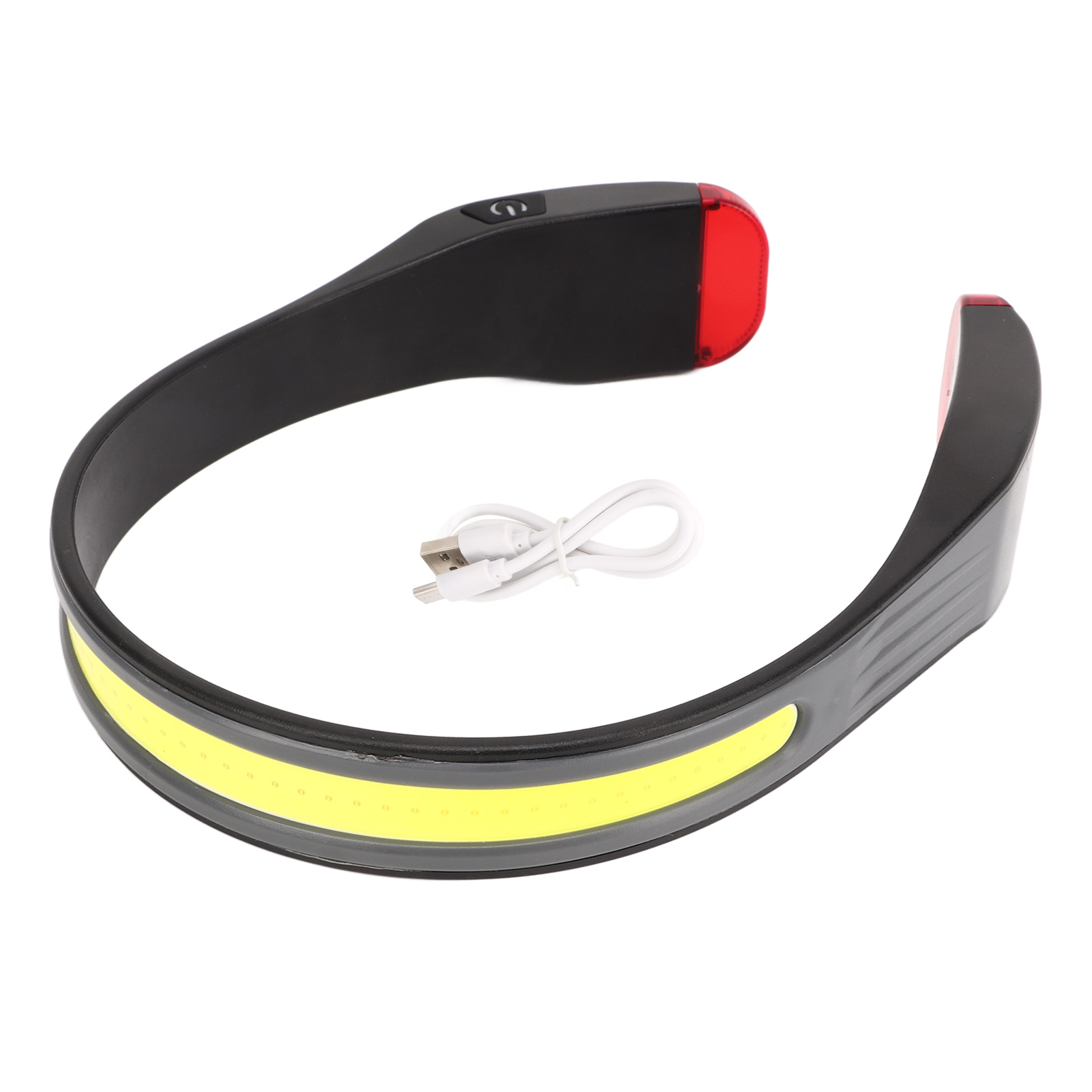 Wiederaufladbare Cob-stirnlampe, Wasserdicht, 3 Helligkeitsstufen, Ideal Für Sport Und Lesen, Angenehmes Licht Für Den Nacken.