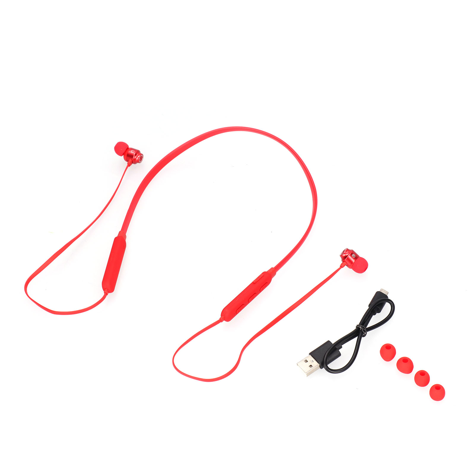 Bluetooth 5.1-kopfhörer Mit Nackenbügel Für Sport – Kabellose In-ear-kopfhörer