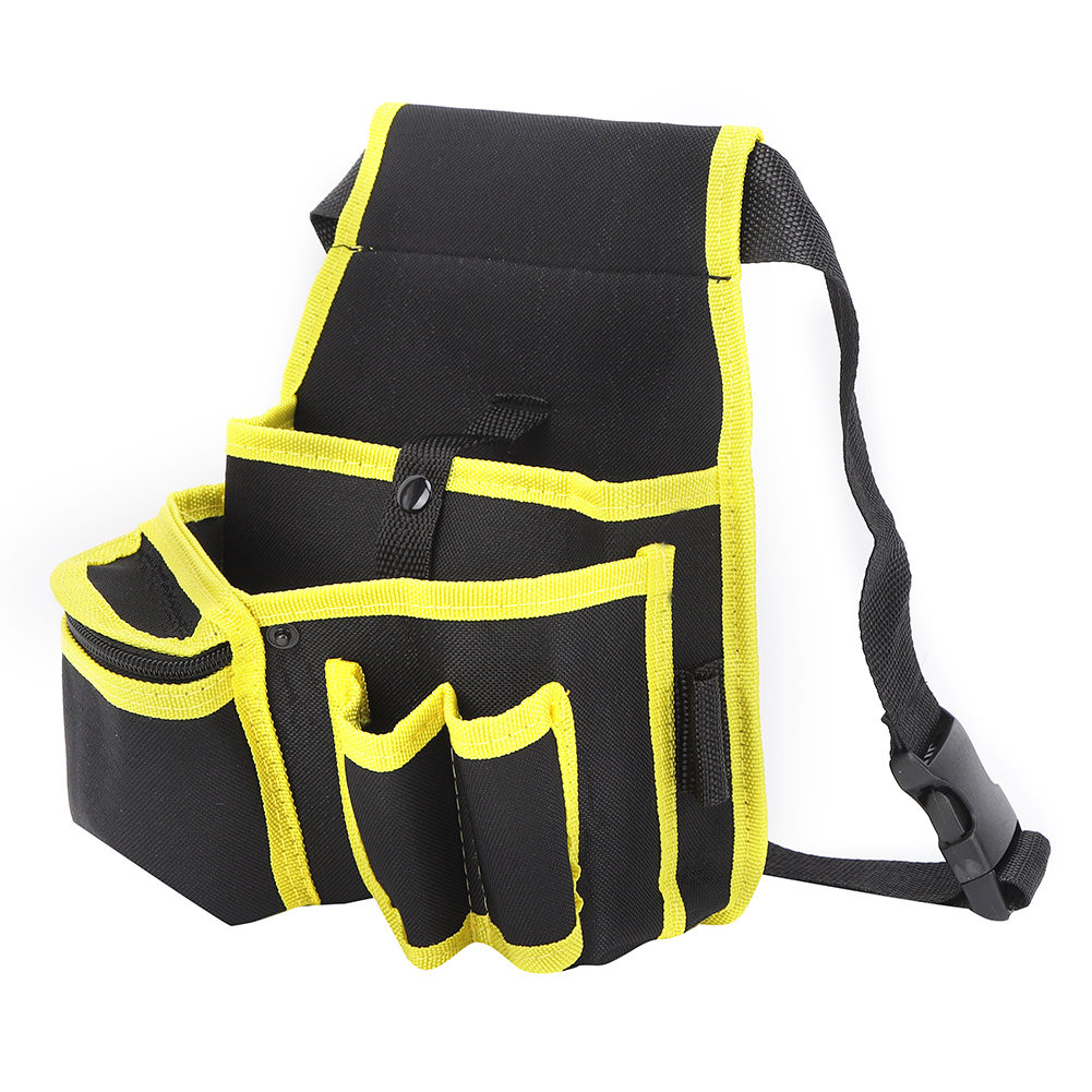 Strapazierfähige, Multifunktionale Outdoor-werkzeugtasche Aus Polyester Mit Einer Tragbaren Tasche, Die Am Gürtel Befestigt Werden Kann.
