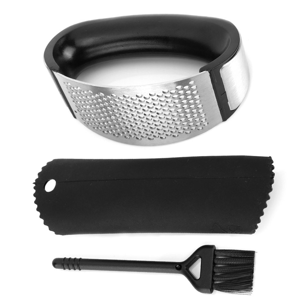 Manuelle Knoblauchpresse Aus Edelstahl – Knoblauchzerkleinerer Und -mühle – Praktisches Küchenaccessoire