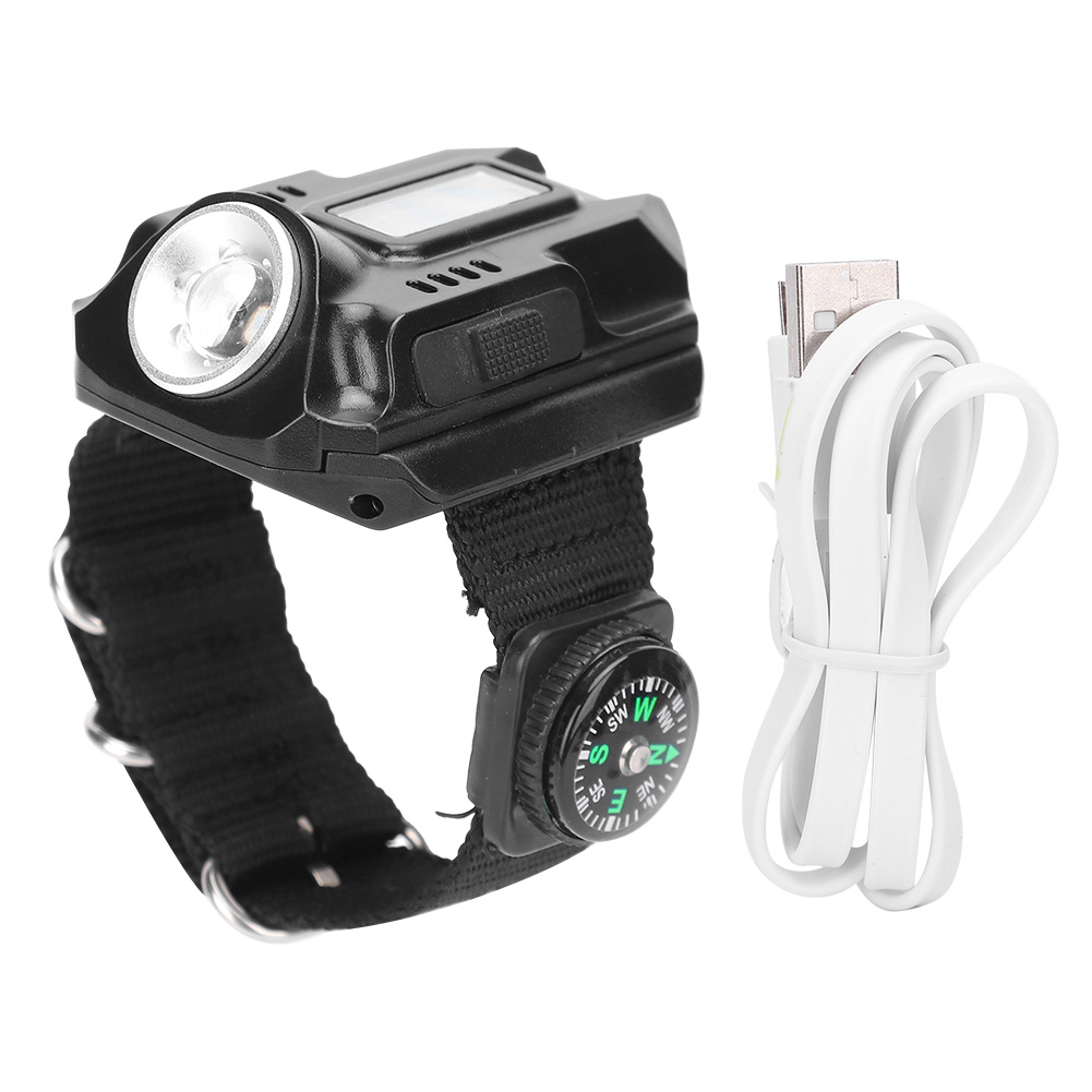 Led-armbandleuchte Mit Multifunktionaler Elektronischer Uhr Und Display