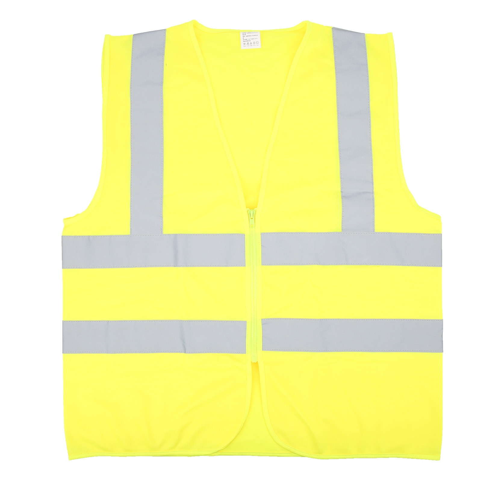 Fluoreszierend Gelbe, Reflektierende Sicherheitsweste Mit Atmungsaktivem Mesh-gewebe Zum Radfahren