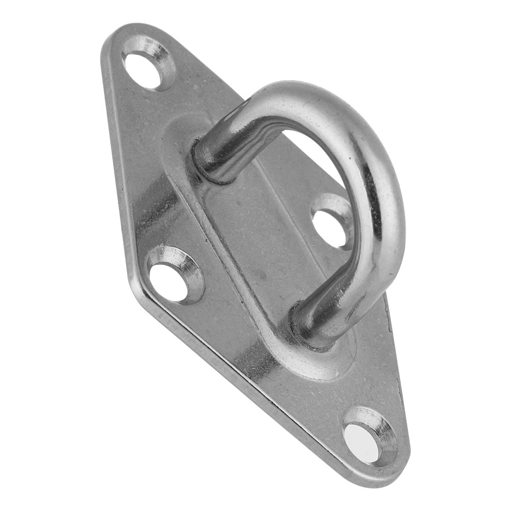 Ösenplatte Aus Seewasserbeständigem Edelstahl 304 Für Boote, 8 Mm – Boots-/segelbootzubehör