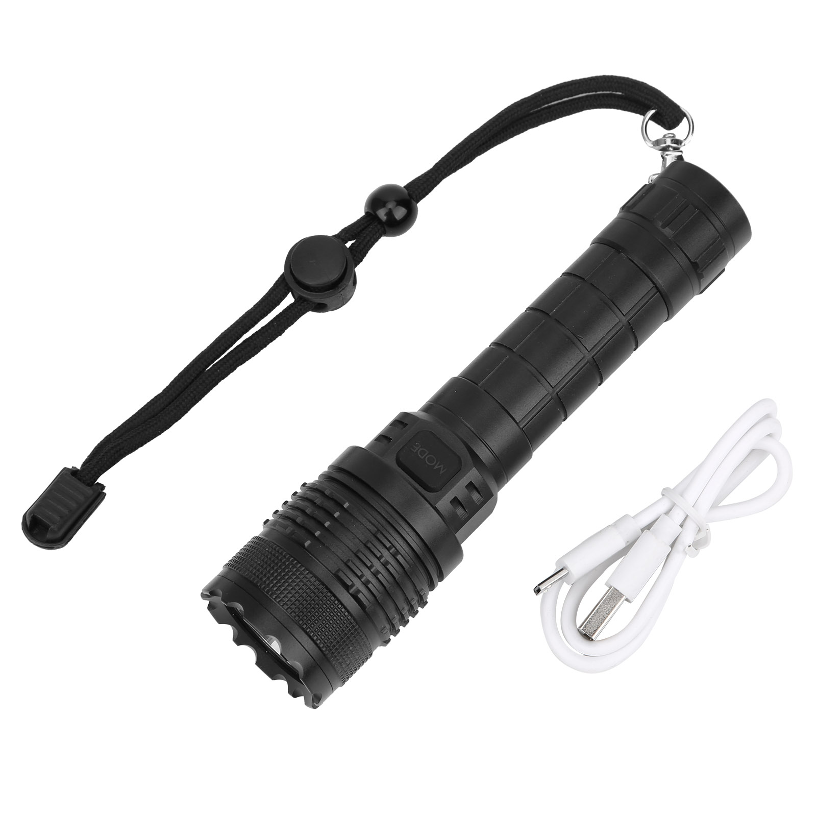 Wiederaufladbare Usb-taschenlampe, Tragbar, Wasserdicht, Multifunktional