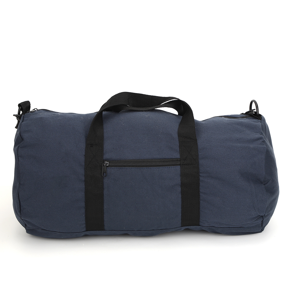 Ks3 Unisex Sport-schultertasche Aus Strapazierfähigem, Marineblauem Canvas Für Fitness Und Reisen