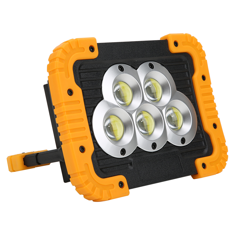 Multifunktionale Tragbare Cob-solarlampe Für Camping, Angeln Und Picknicks