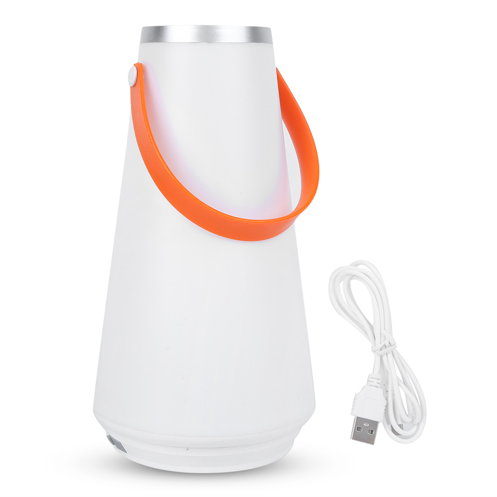 Wiederaufladbare Led-campinglampe Per Usb, Tragbare Touchscreen-laterne Für Outdoor-aktivitäten Und Notfälle