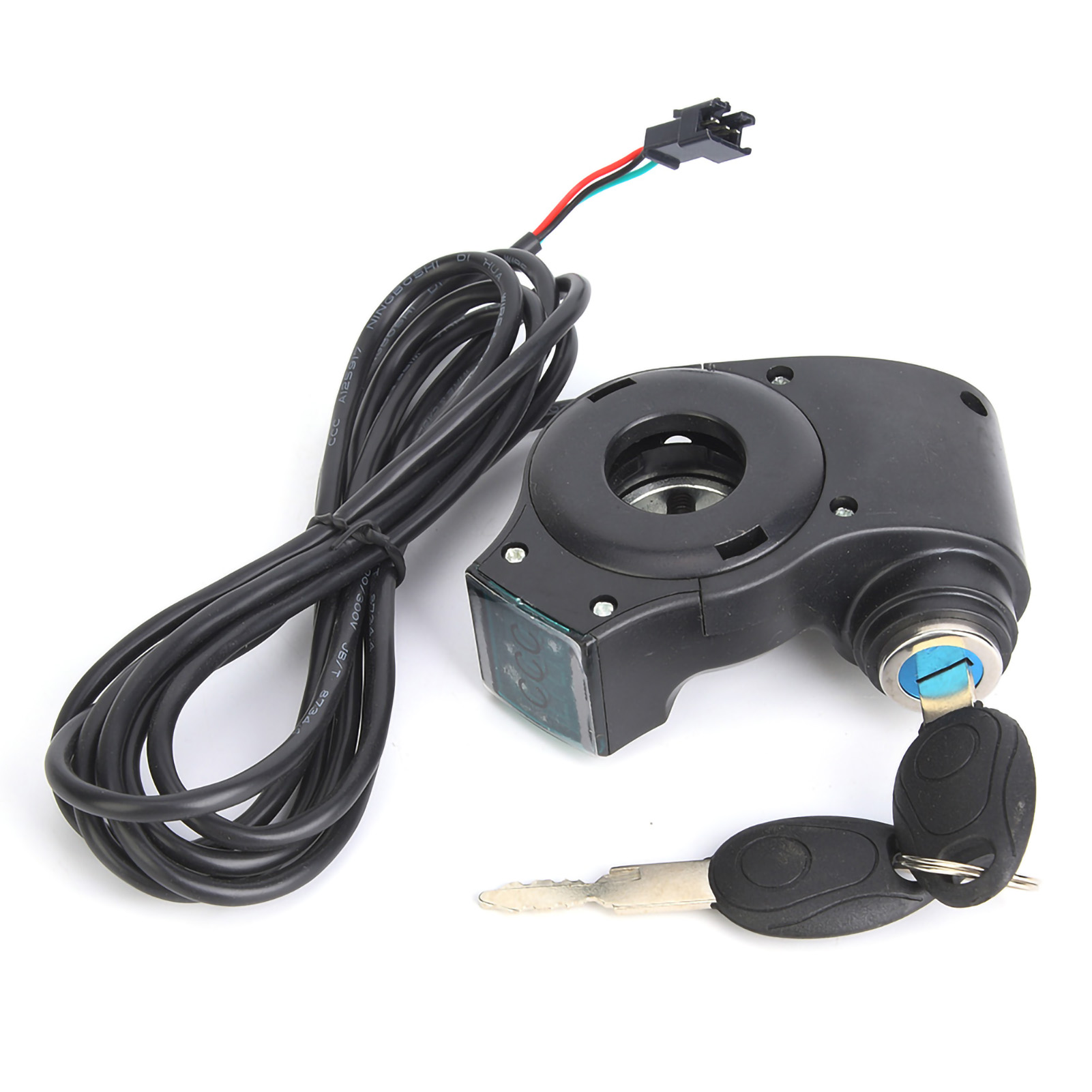 Gasgriffschalter Für Elektrofahrräder Mit Spannungsanzeige Und Schlüsselschloss