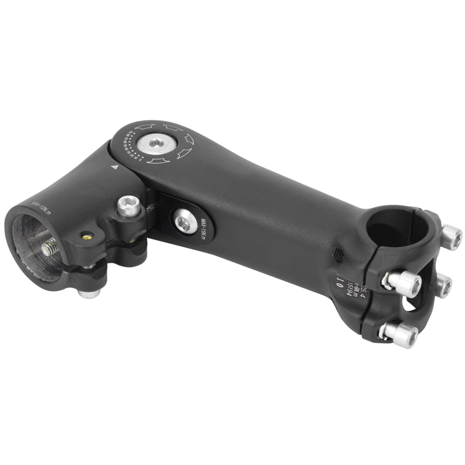 Verstellbarer Und Ausziehbarer Fahrradvorbau Aus Aluminiumlegierung Für Mountainbikes – 25,4 X 110 Mm Riser-adapter