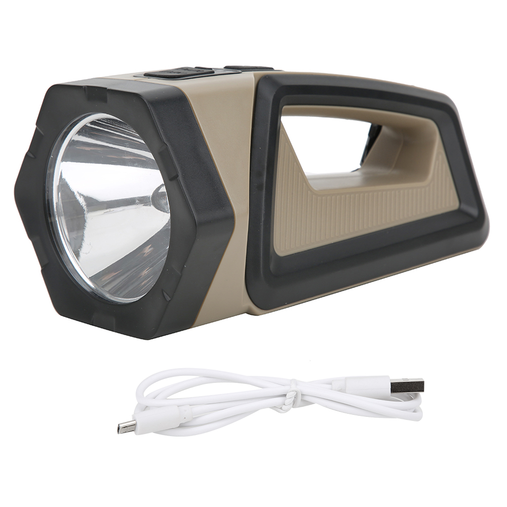 Multifunktionale, Wiederaufladbare Cob-led-taschenlampe, Wasserdicht, Mit Batterieanzeige, Ideal Für Camping Und Outdoor-aktivitäten