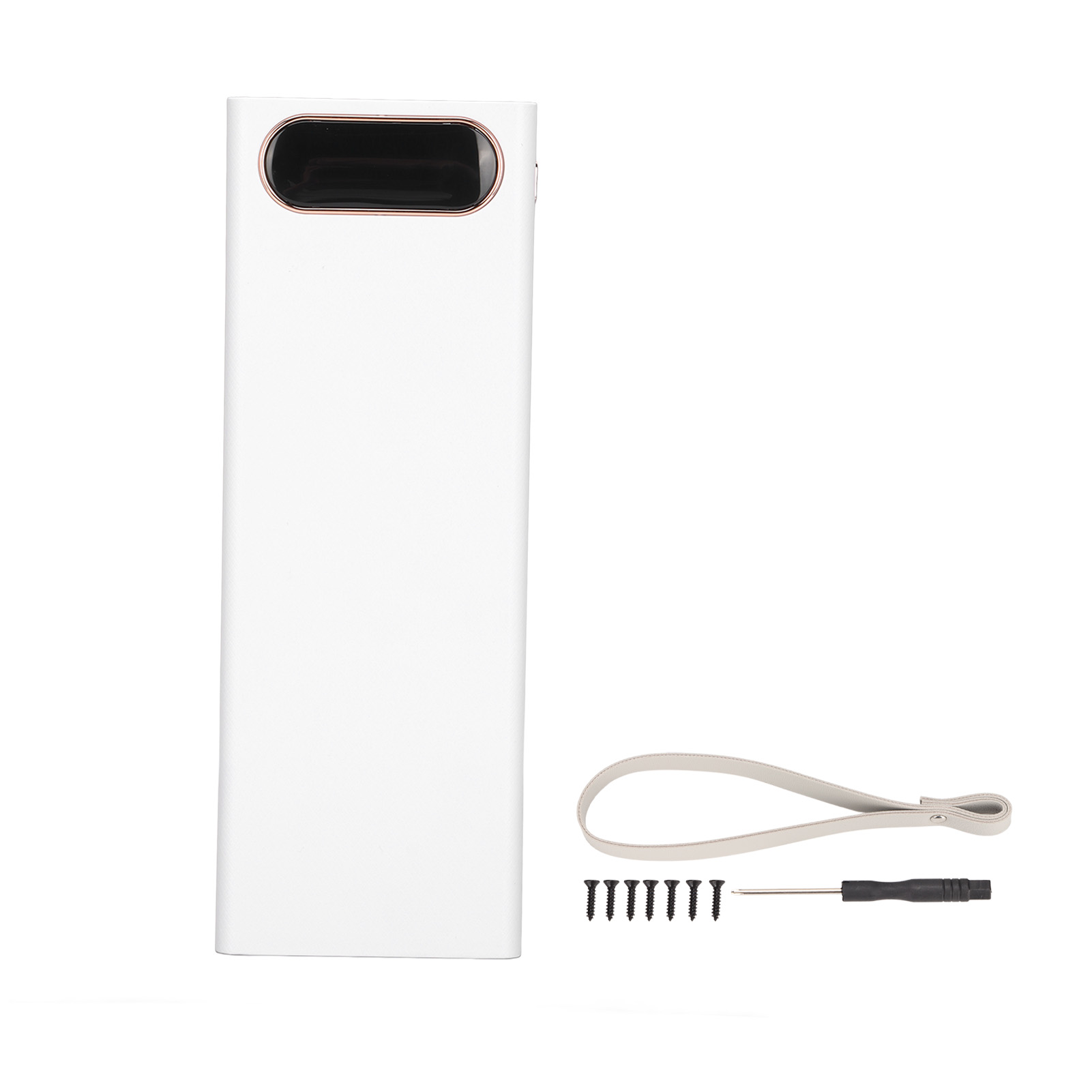 L20 Batteriehalter Für 20 18650-akkus – 10-w-powerbank Mit Lcd-bildschirm, Diy-ladegerät Für Mobile Powerbanks