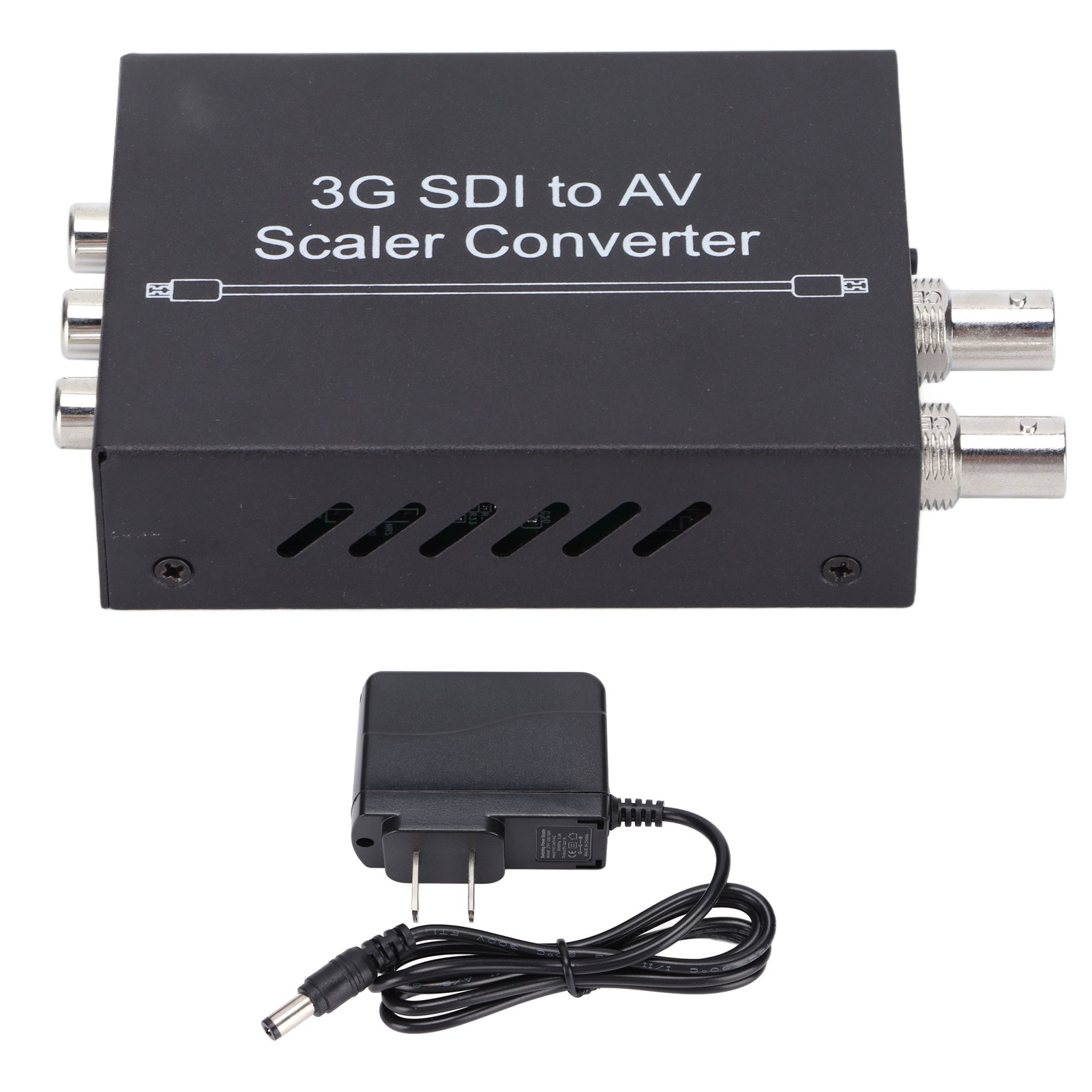 3g-sdi Zu Av Pal/ntsc Konverter Für Kamera Und Heimkino - 100-240v Netzteil (us-stecker)