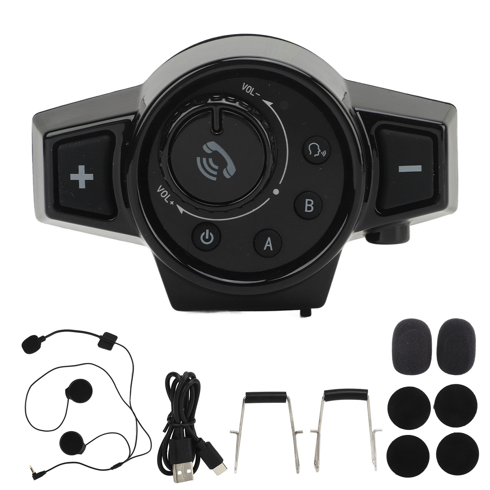 Wasserdichter Bluetooth 5.0 Motorradhelm Mit Gegensprechanlage, Freisprecheinrichtung Für Anrufe Und Musik, Motorrad-kommunikationssystem.