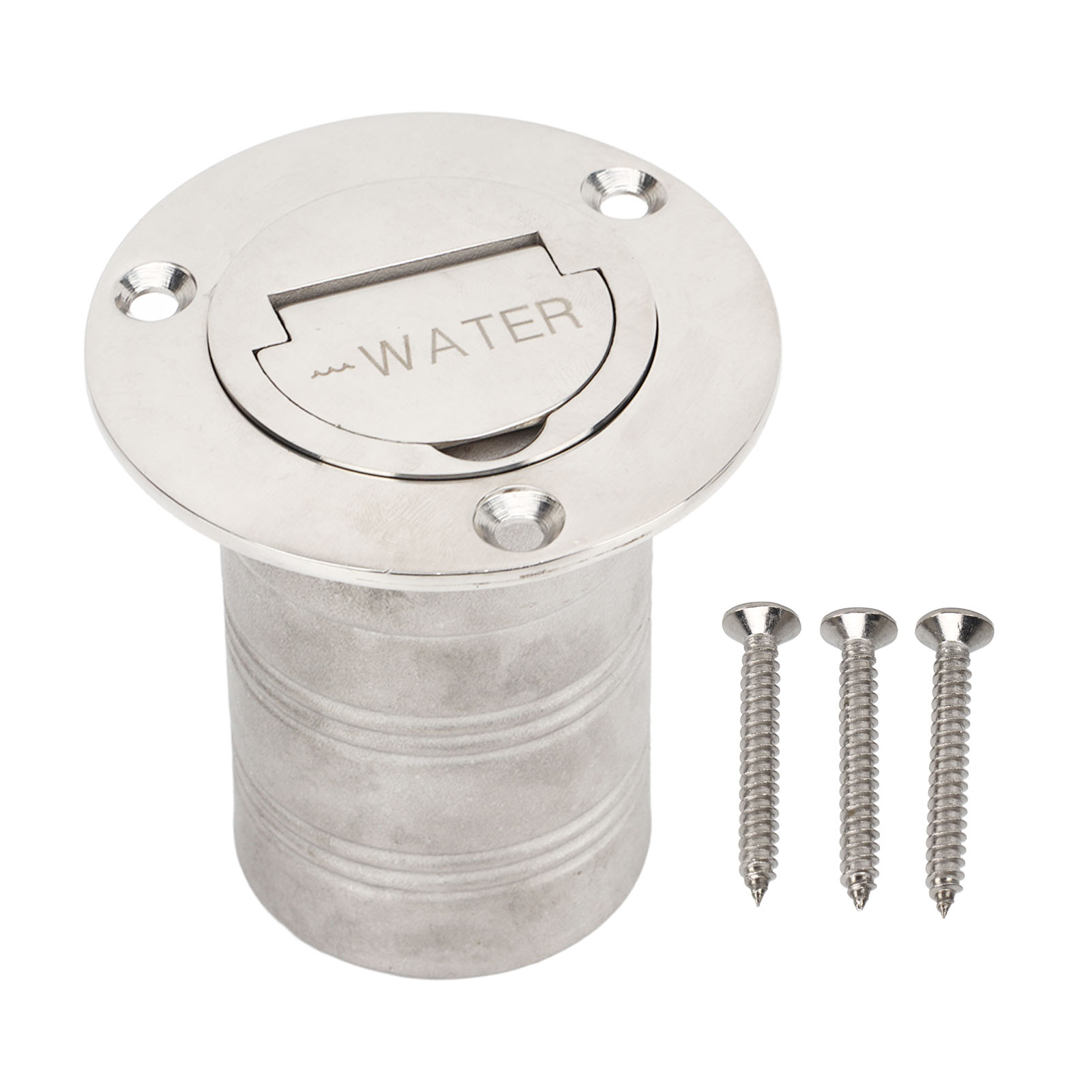 Winkelventil Aus Edelstahl 316 Für Schlüssellose Deckbefüllung, 50 Mm (2 Zoll) Durchmesser