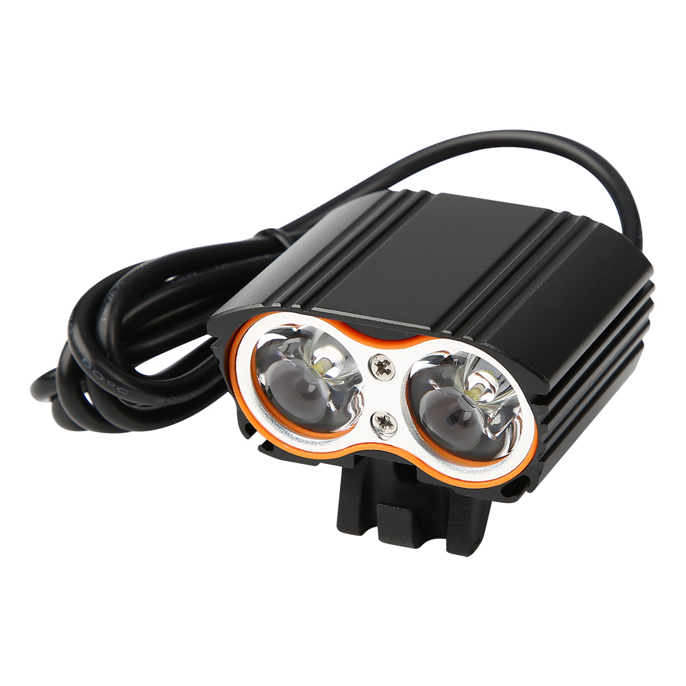 2000 Lumen, Usb-wiederaufladbare Led-fahrradlampe Für Nachtfahrten