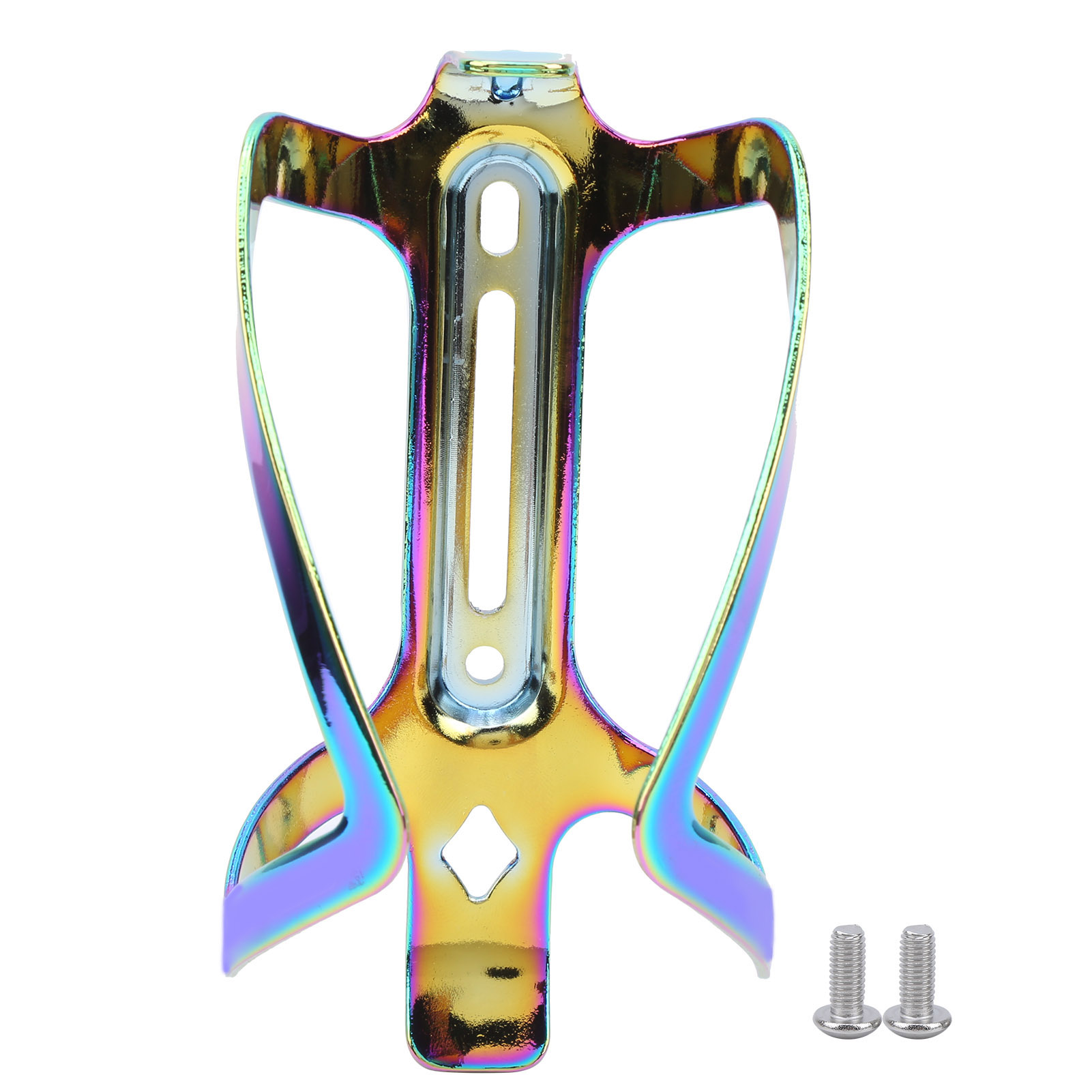 Gub Dazzle Fahrradflaschenhalter Aus Aluminiumlegierung, Farbenfroher Wasserflaschenhalter Für Fahrradrahmen