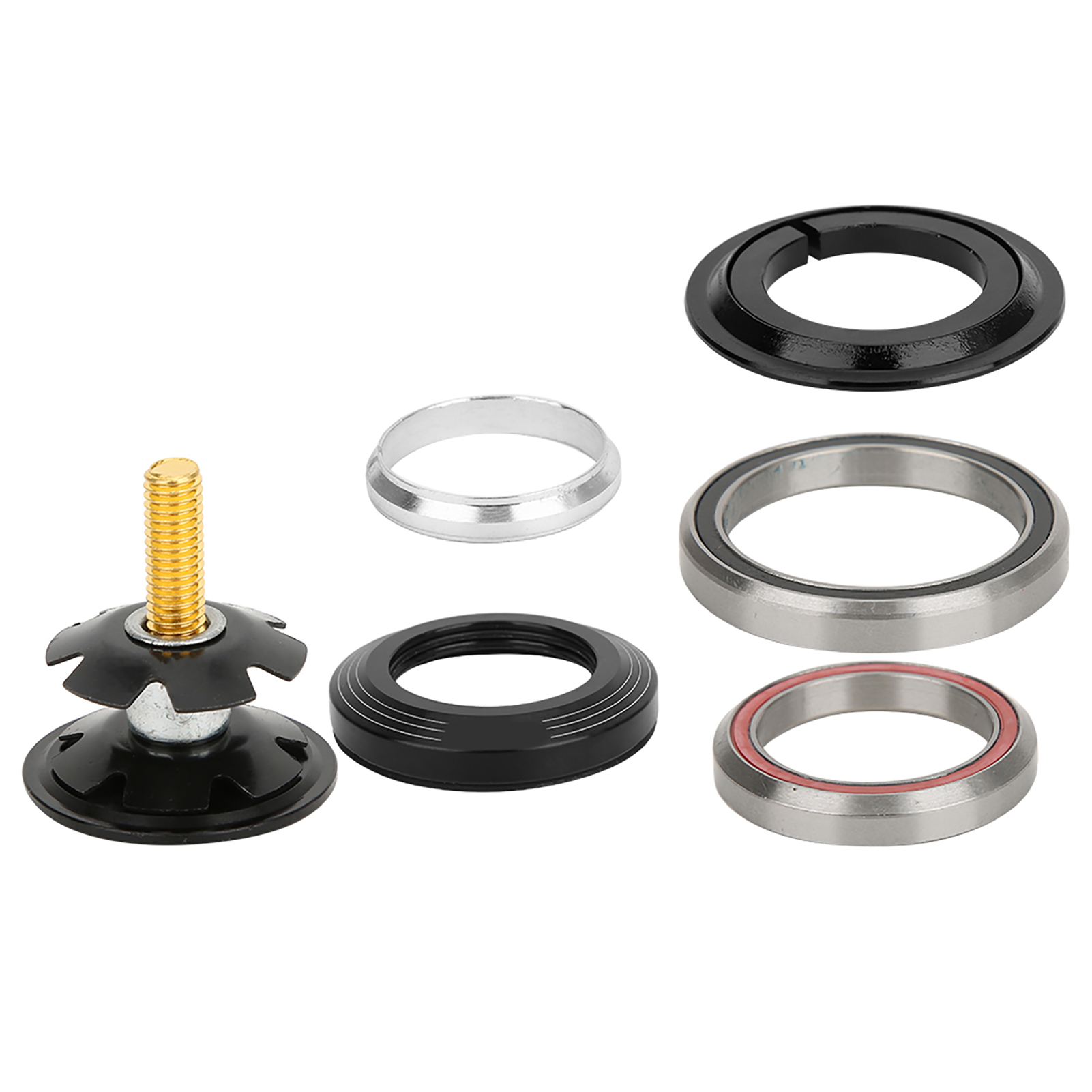 Satz Von 42 Mm/1,7 Zoll Und 52 Mm/2 Zoll Steuersatzlagern Für Mountainbike-teleskopgabeln, Fahrradersatzteil.