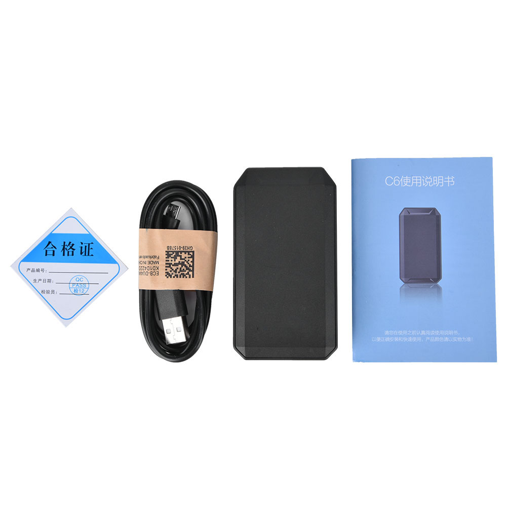 Mini-gps-auto-tracker C6 Diebstahlschutz Präzise Ortung Lange Akkulaufzeit
