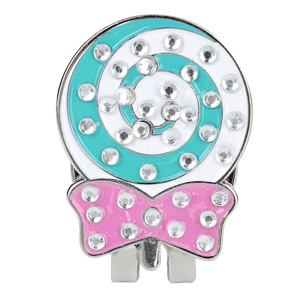 Robuster Magnetischer Golfballmarker Aus Metall Für Mütze, Golfzubehör (lutscher)