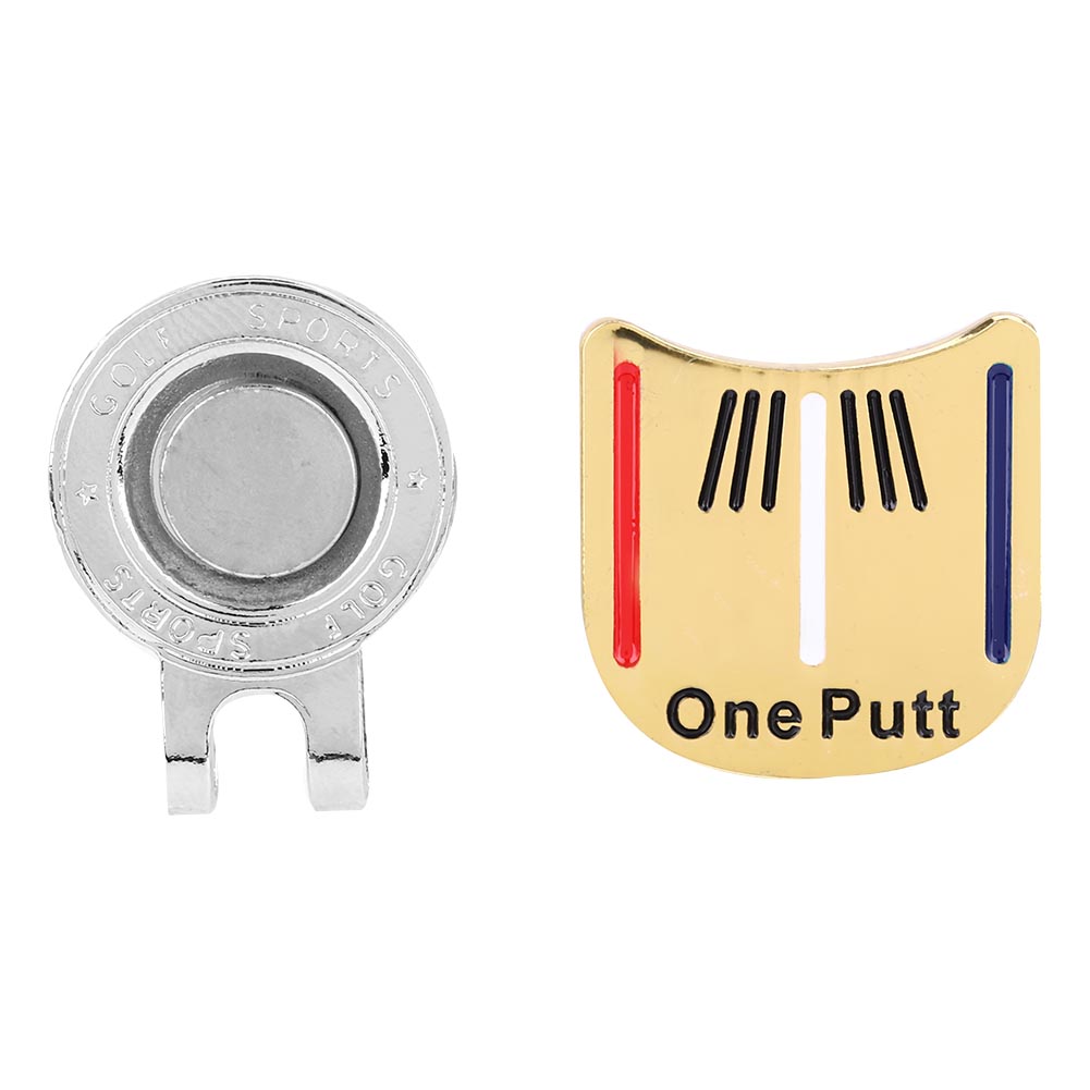 Robuster, Metallischer Magnetballmarker Für Golfermützen, Visierzubehör (1)