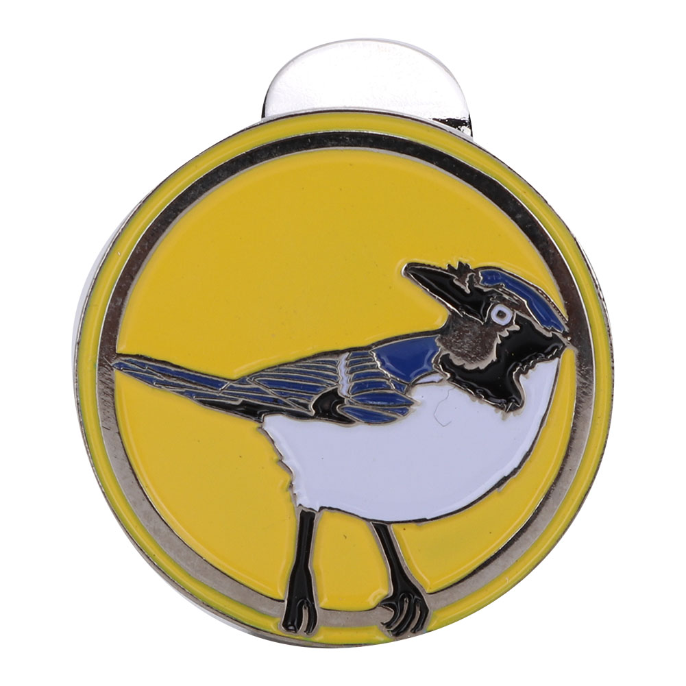 Magnetischer Clip Für Golfkappe – Magnetisches Ballmarker-zubehör (gelber Vogel)