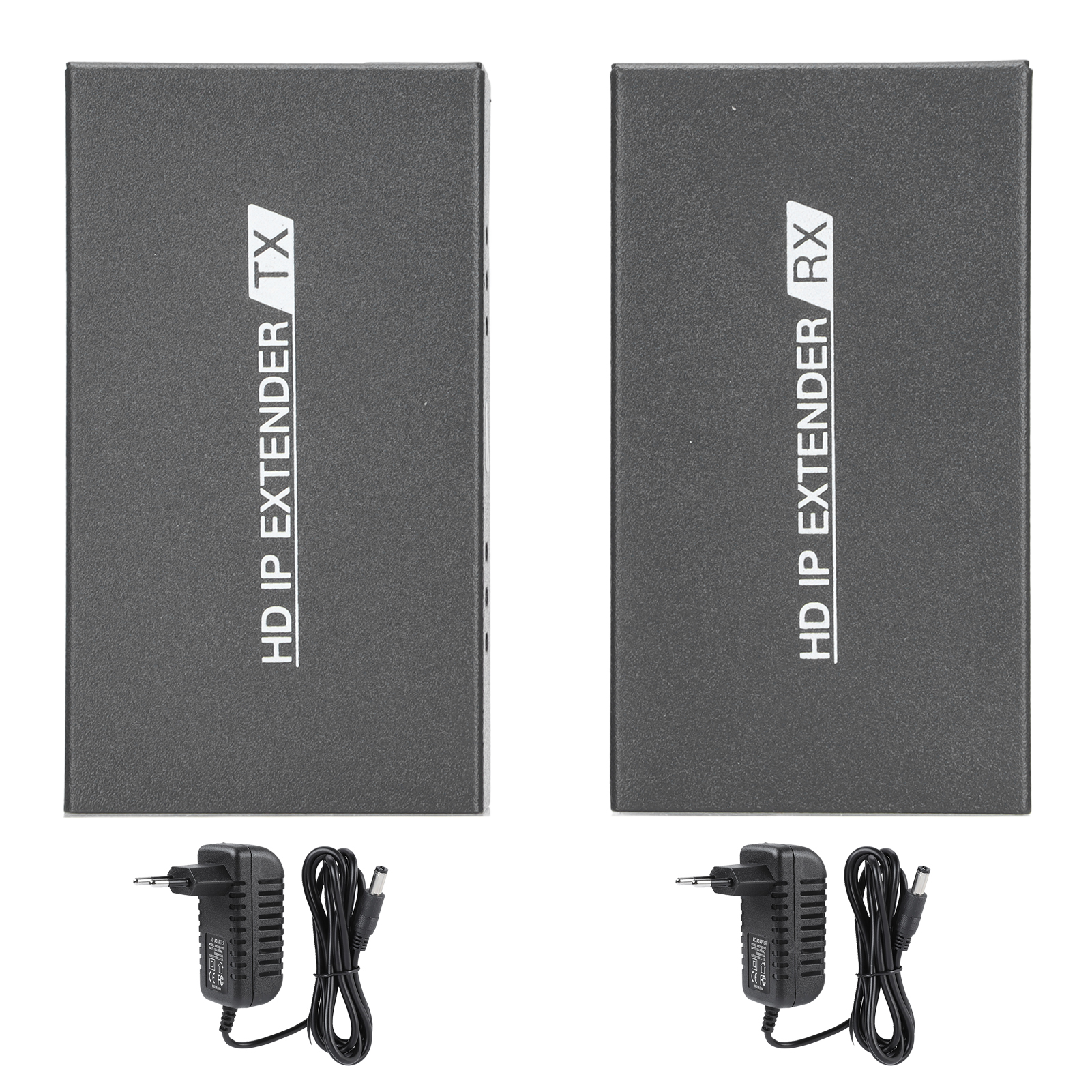 Hdmi-signalverlängerer Mit Sender Und Empfänger Für Die Übertragung Über Große Entfernungen, 110–240 V, Eu-stecker