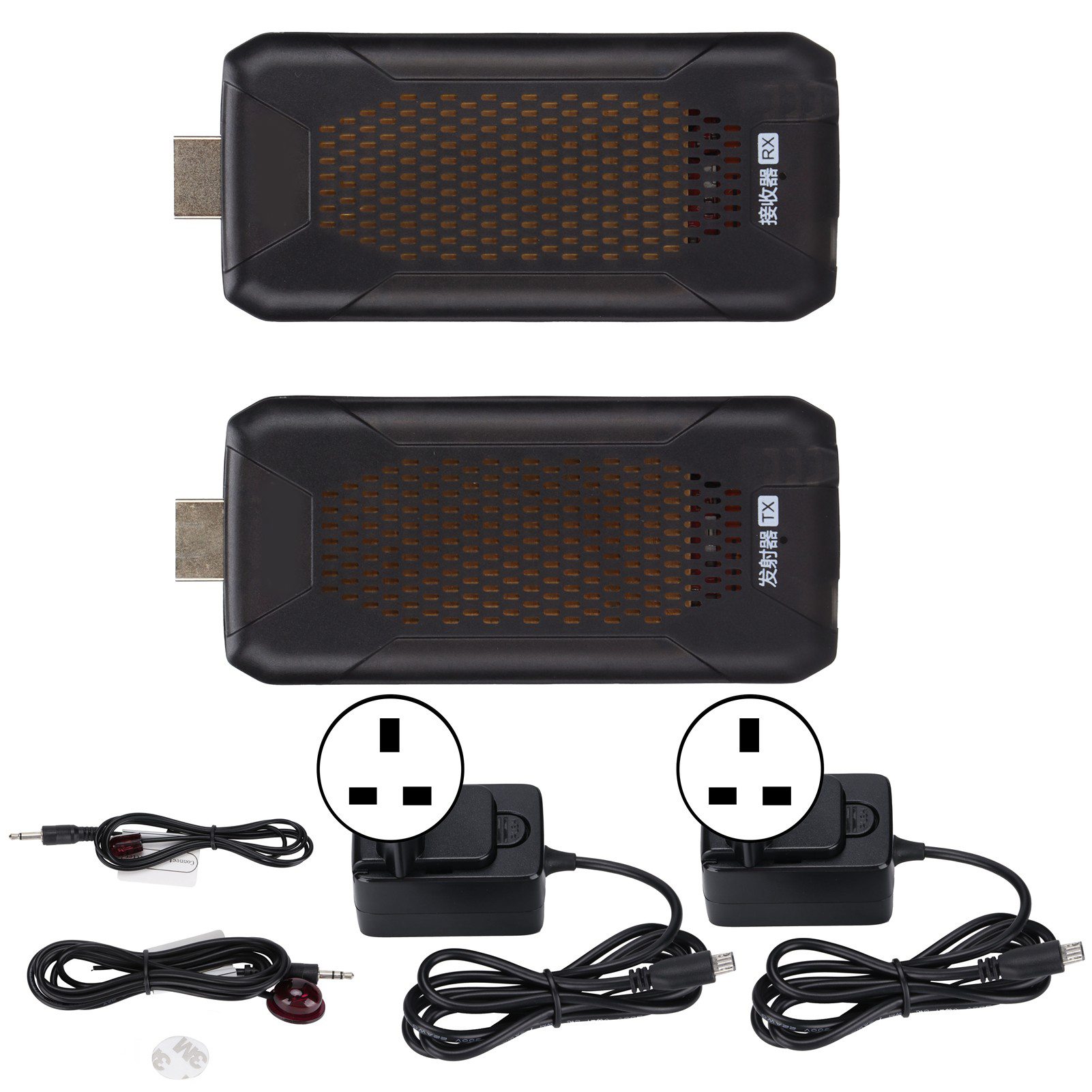 Fhd656 Kabelloser Hdmi-extender, 1080p-hdmi-audio-video-transmitter, 110–240 V Kompatibel Mit Uk-stecker