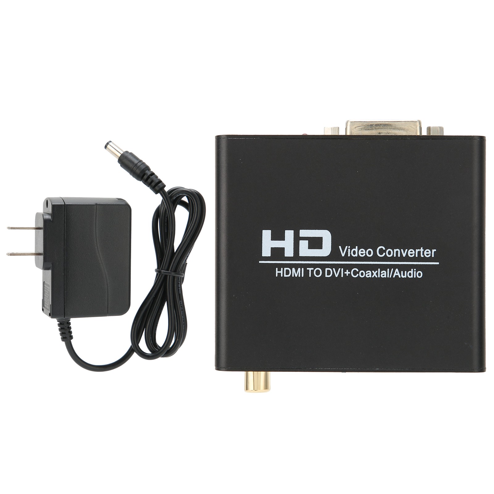 Hdmi-zu-dvi-konverter Mit Stereo-audioausgang Für Ps3 – 100–240 V Us-netzteil