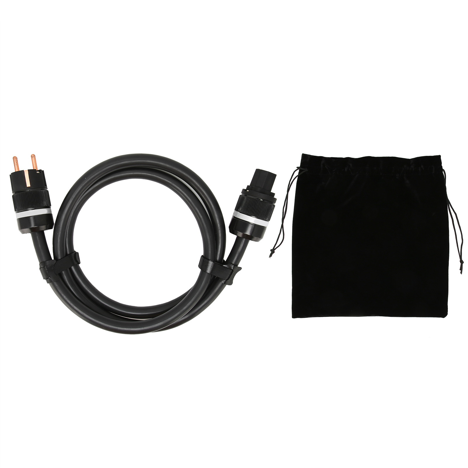 Monosaudio P901 Reinkupfer-audiostromkabel Für Hifi-systeme, Eu-stecker 100–250 V, 2 Meter Lang
