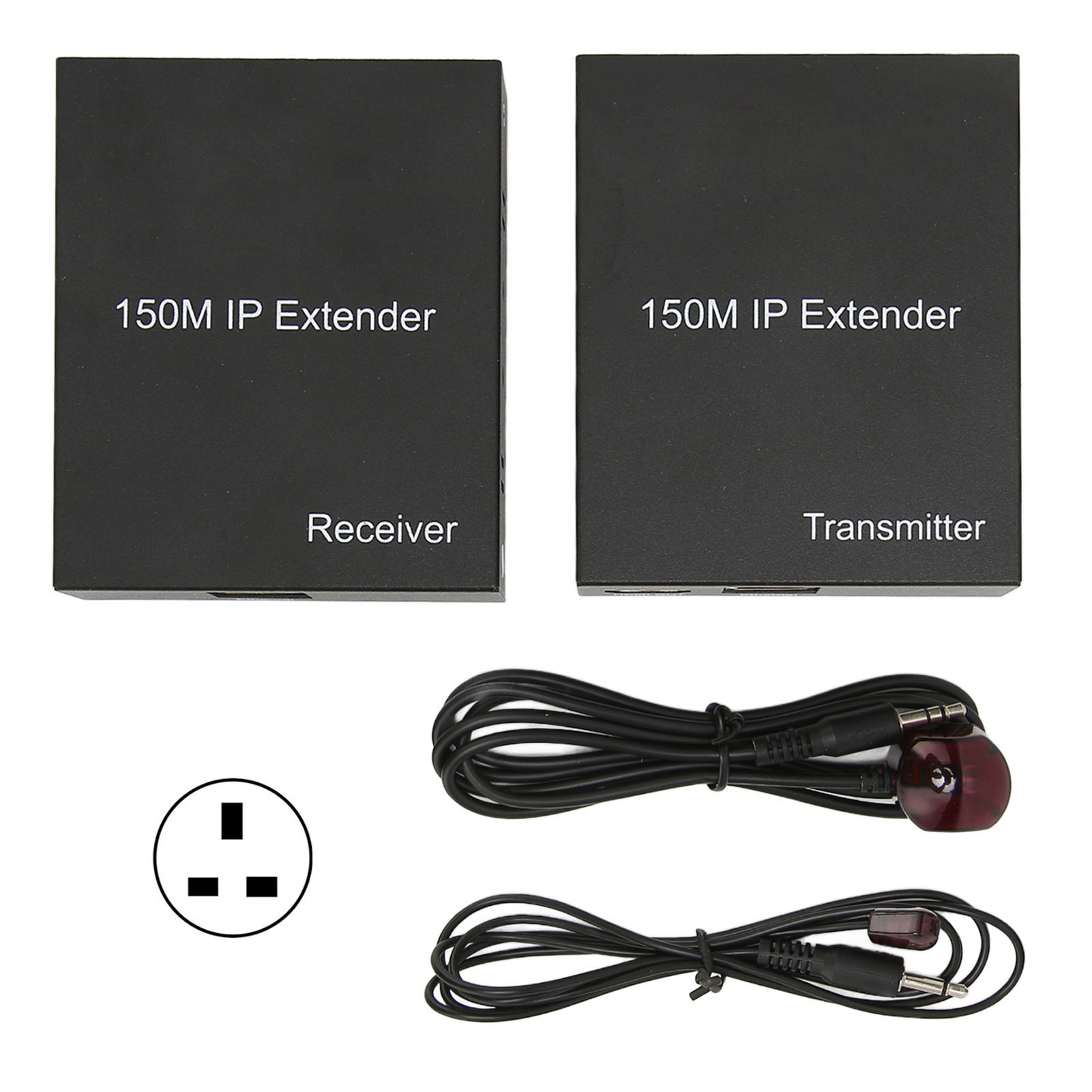 150 M Hdmi-verlängerungskabel, 1080p 60 Hz, Durchschleiffunktion, 100–240 V Netzteil, Uk-stecker