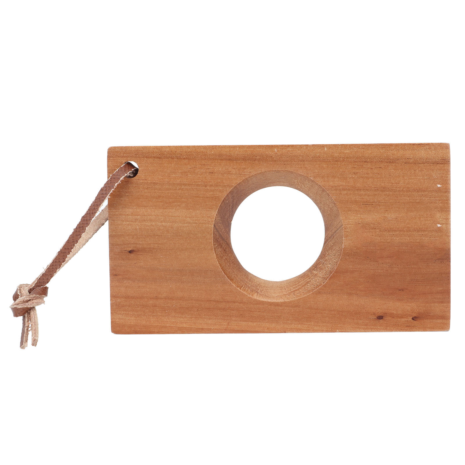 Robuster Und Stabiler Kaffeefilterhalter Aus Holz Mit Untertasse Und Tragegurt – Geruchlos