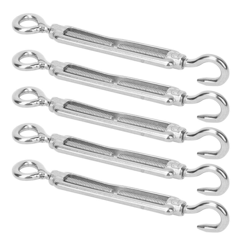 Stück Kabelspanner Aus Edelstahl 304 Mit Haken Und Öse Für Den Innen- Und Außenbereich (m10)