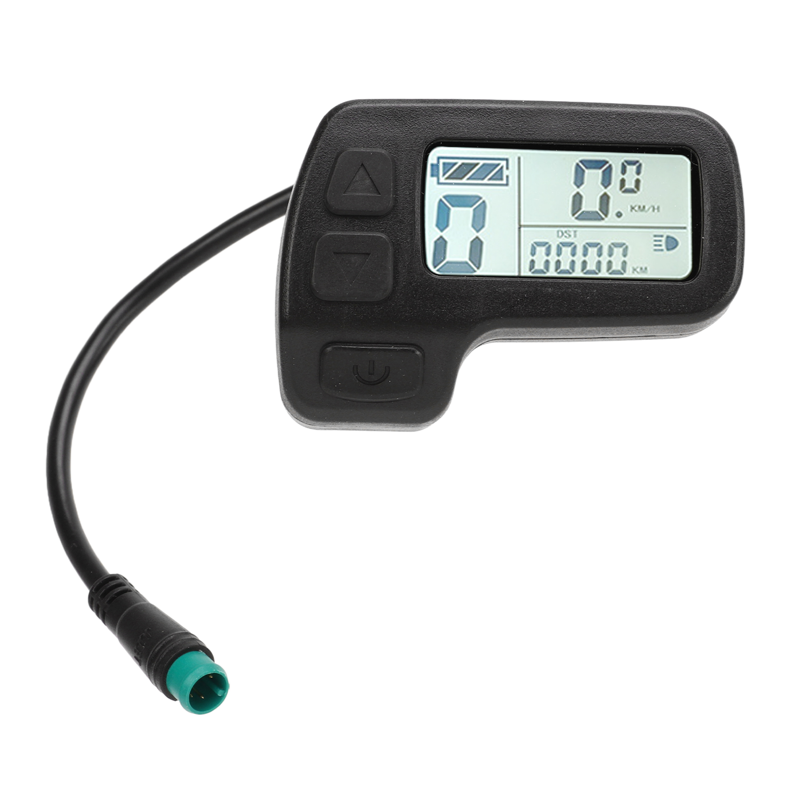 Wasserdichter Lcd-bildschirm Für Elektrofahrräder, Universalanschluss 24v 36v 48v, Datenanzeige Für Elektrofahrradcomputer.