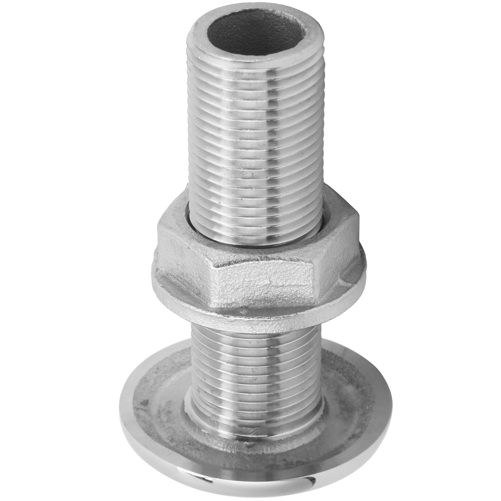 Mjs022 Edelstahl-rumpfverschraubung Für Boote Und Yachten, 3/8-zoll-schlauchanschluss