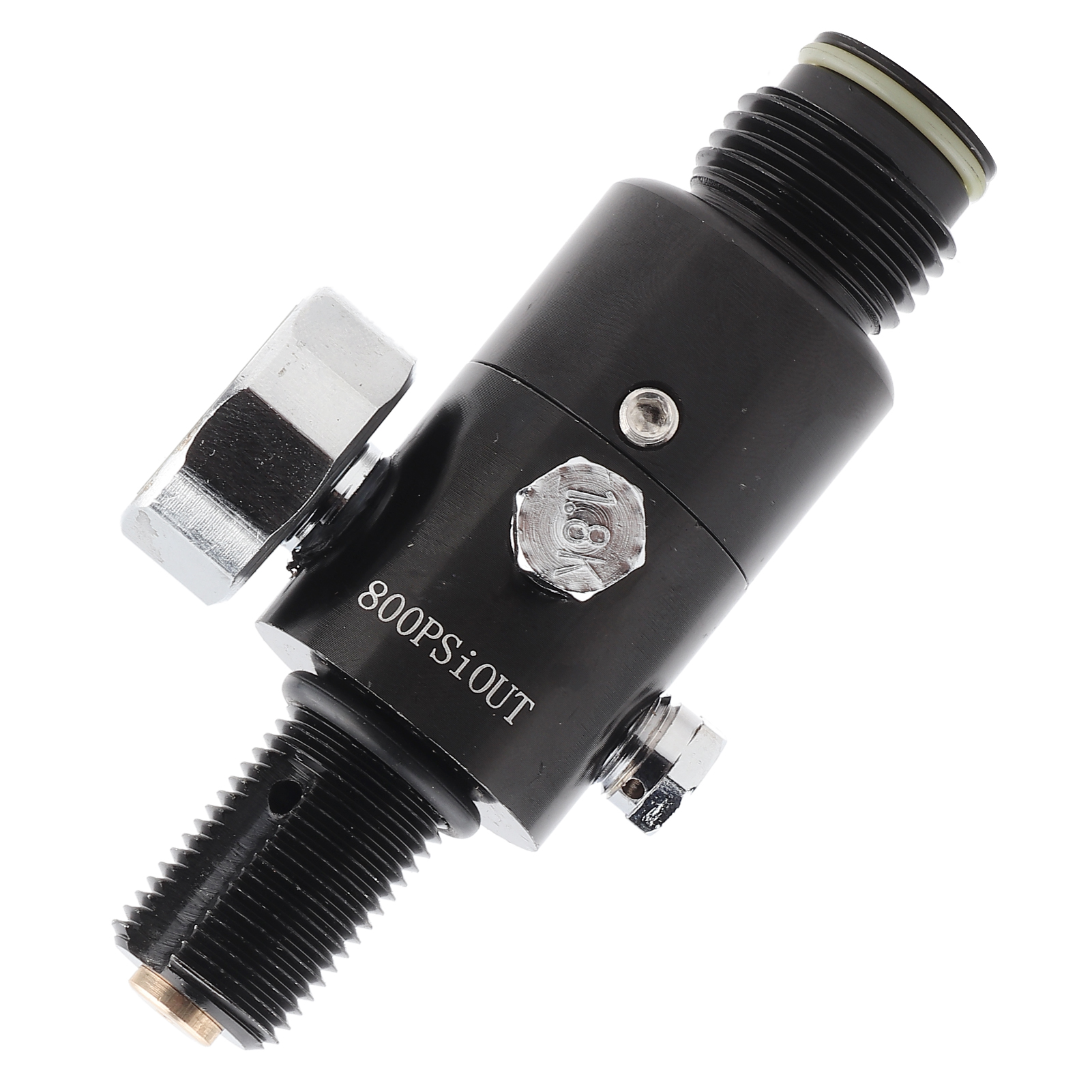Druckregler Für Paintball-druckluftflaschen, 3000 Psi Bis 800 Psi, 5/8" 18unf-gewinde