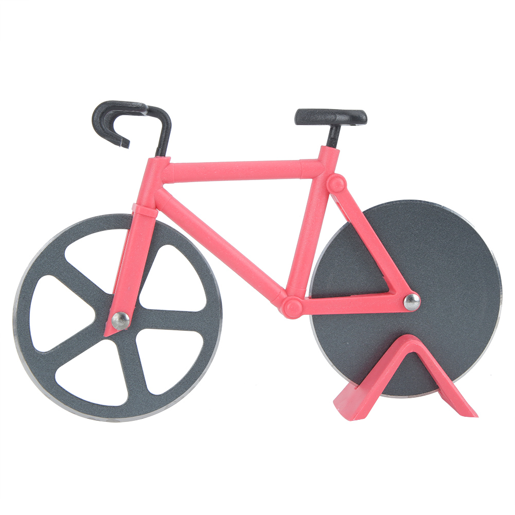 Fahrradförmiges Pizzamesser Aus Edelstahl – Innovatives Küchenaccessoire