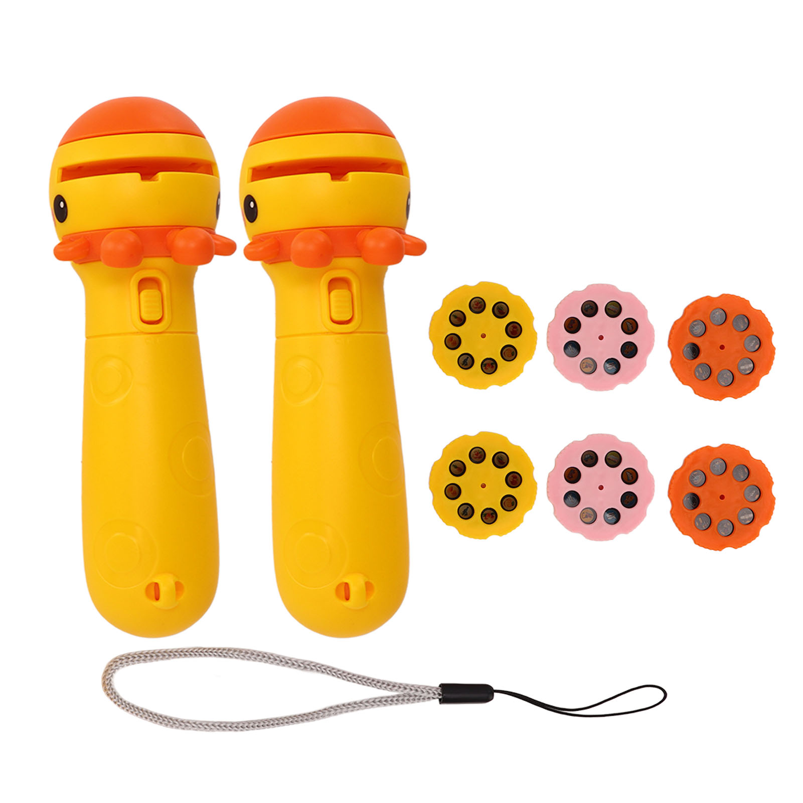 2er-pack Niedliche Reh-projektor-taschenlampen, Nachtprojektionslicht Zum Lernen Und Schlafen Für Kinder