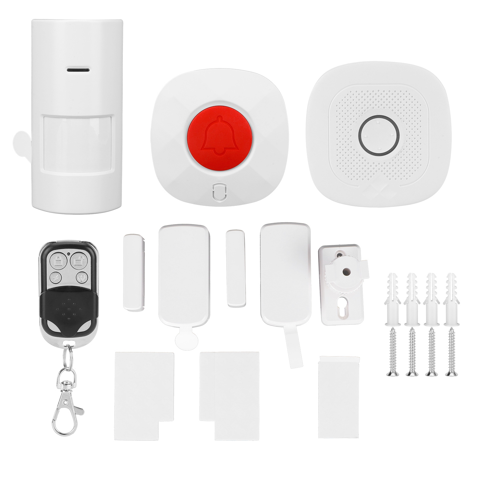 Wlan-türöffnungsmelder, Drahtlose Smart-home-alarmanlage, 100–240 V