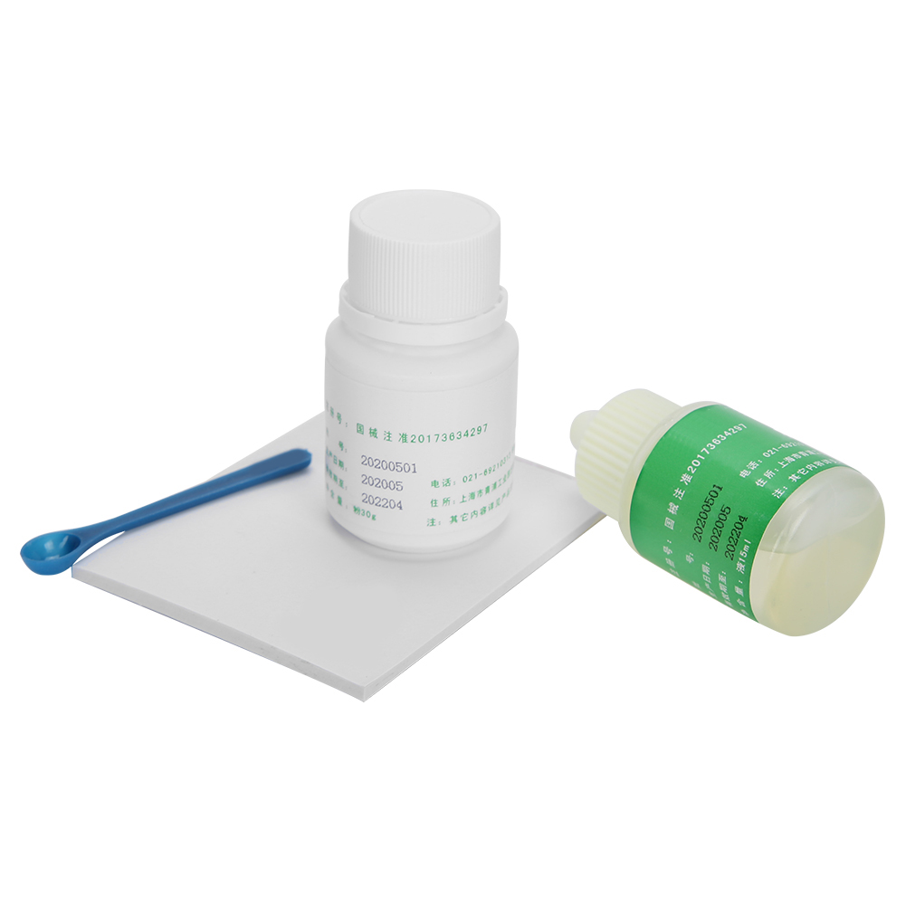 Zinkpolycarboxylat-zement, Flüssig 15 Ml Und Als Pulver 30 G Für Zahnzement