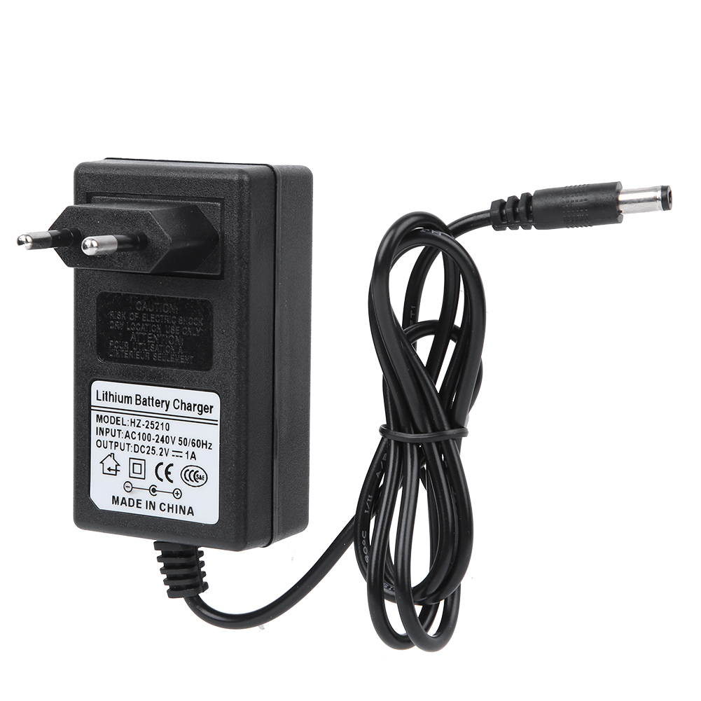 Tragbares 25,2-v-ladegerät Für Massagepistolen, 100–240 V Eu