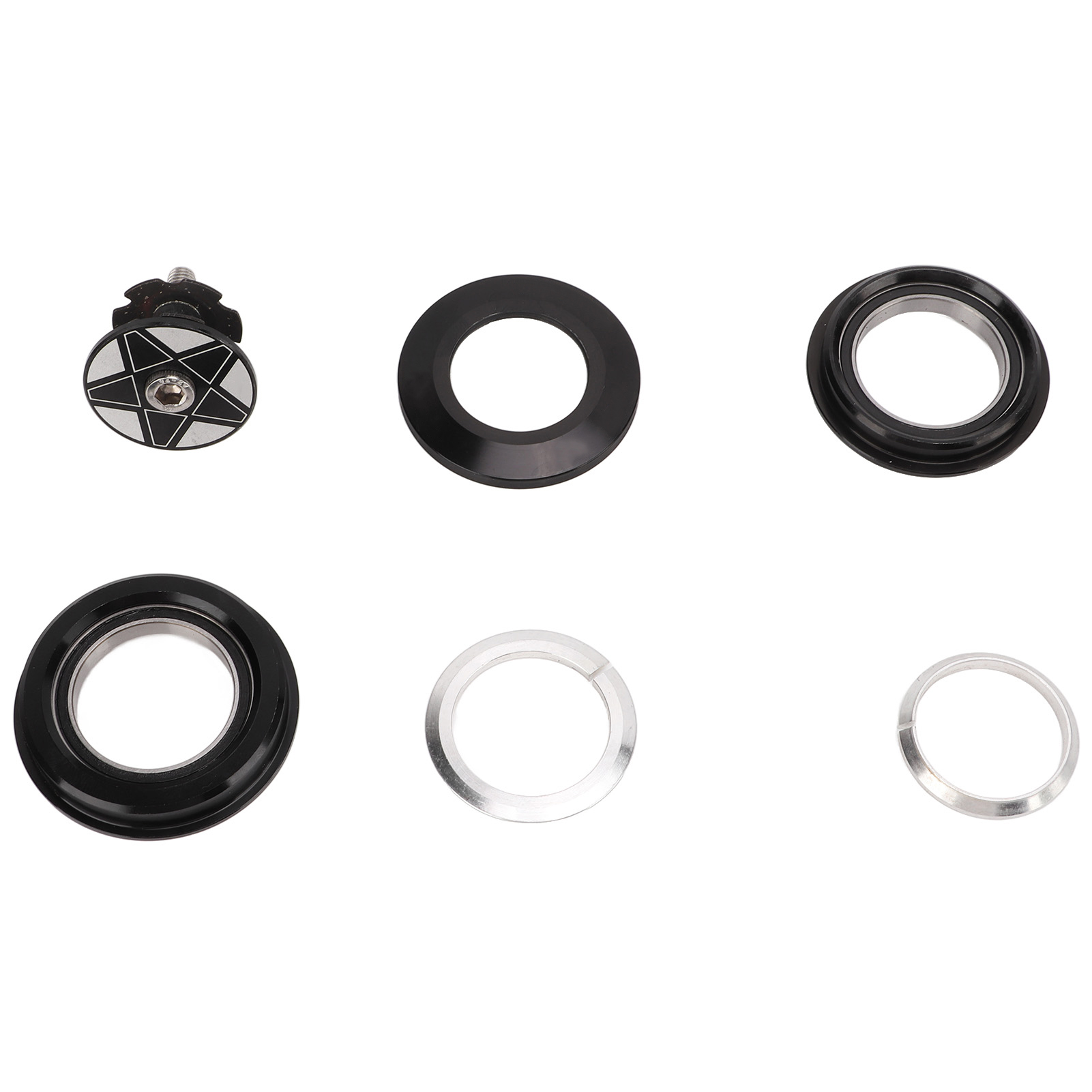 Risk Externer Steuersatz Für Rennräder, Lager Für Vordergabel Und Steuerrohr, Durchmesser 44-49,7 Mm, Fahrradzubehör.