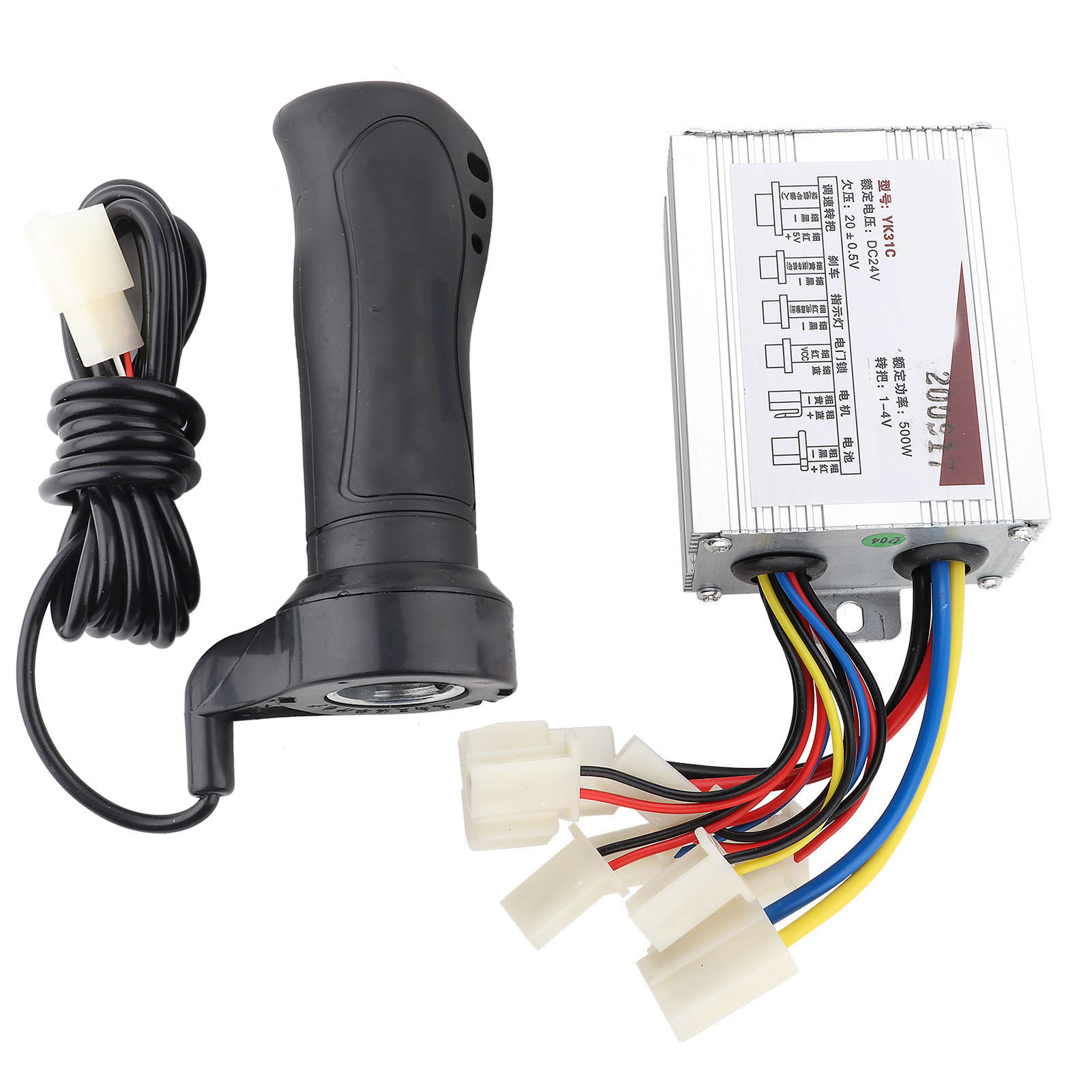 500-w-motor-drehzahlregler & Gasgriff Für 24-v-elektrofahrräder, -roller Und -dreiräder