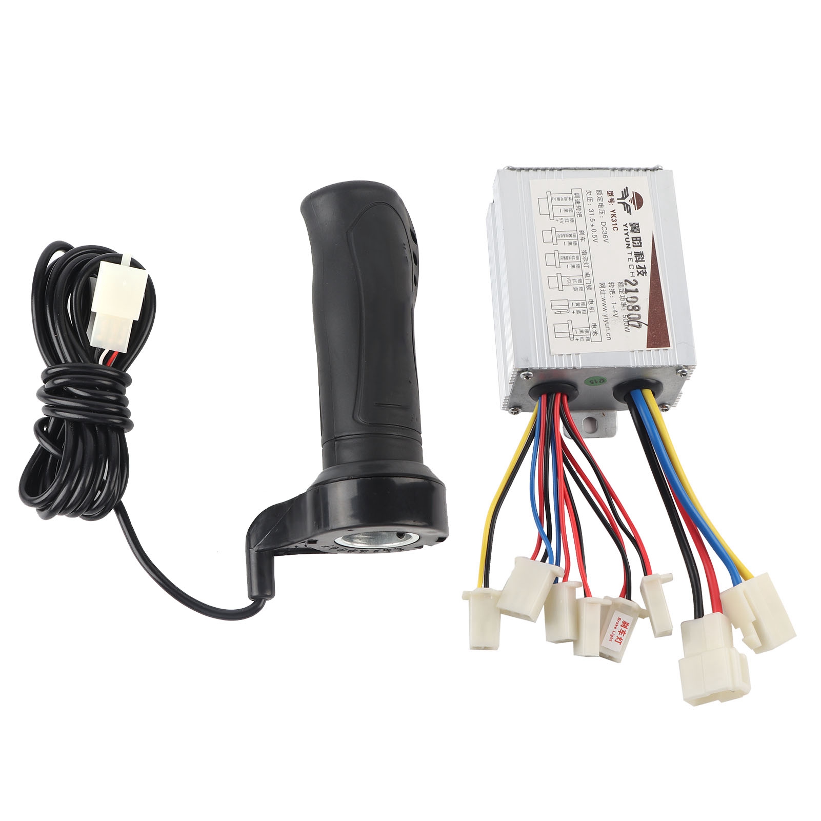 500-w-geschwindigkeitsregler Und Gasgriff Für 36-v-elektrofahrräder/-roller/-dreiräder