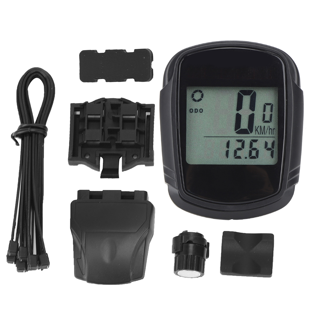 Kabelloser Solar-fahrradcomputer, Wasserdichtes Pvc, Leuchtdisplay Für Rennrad Und Mountainbike