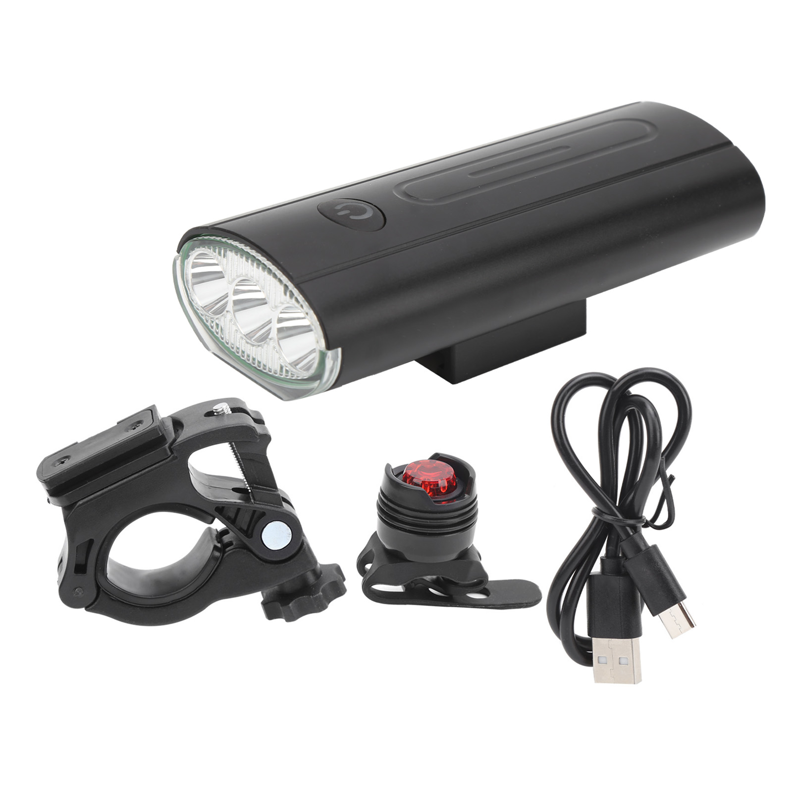 Wasserdichter, Wiederaufladbarer Led-fahrradscheinwerfer Für Nachtfahrten Und Outdoor-aktivitäten