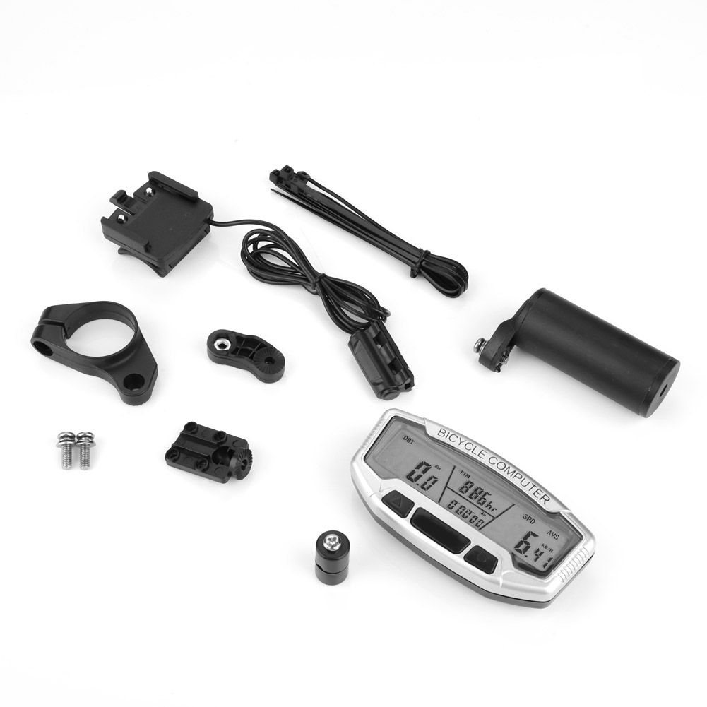 Wasserdichter Outdoor-fahrradcomputer Mit Kabel – Fahrradzubehör Und Kilometerzähler