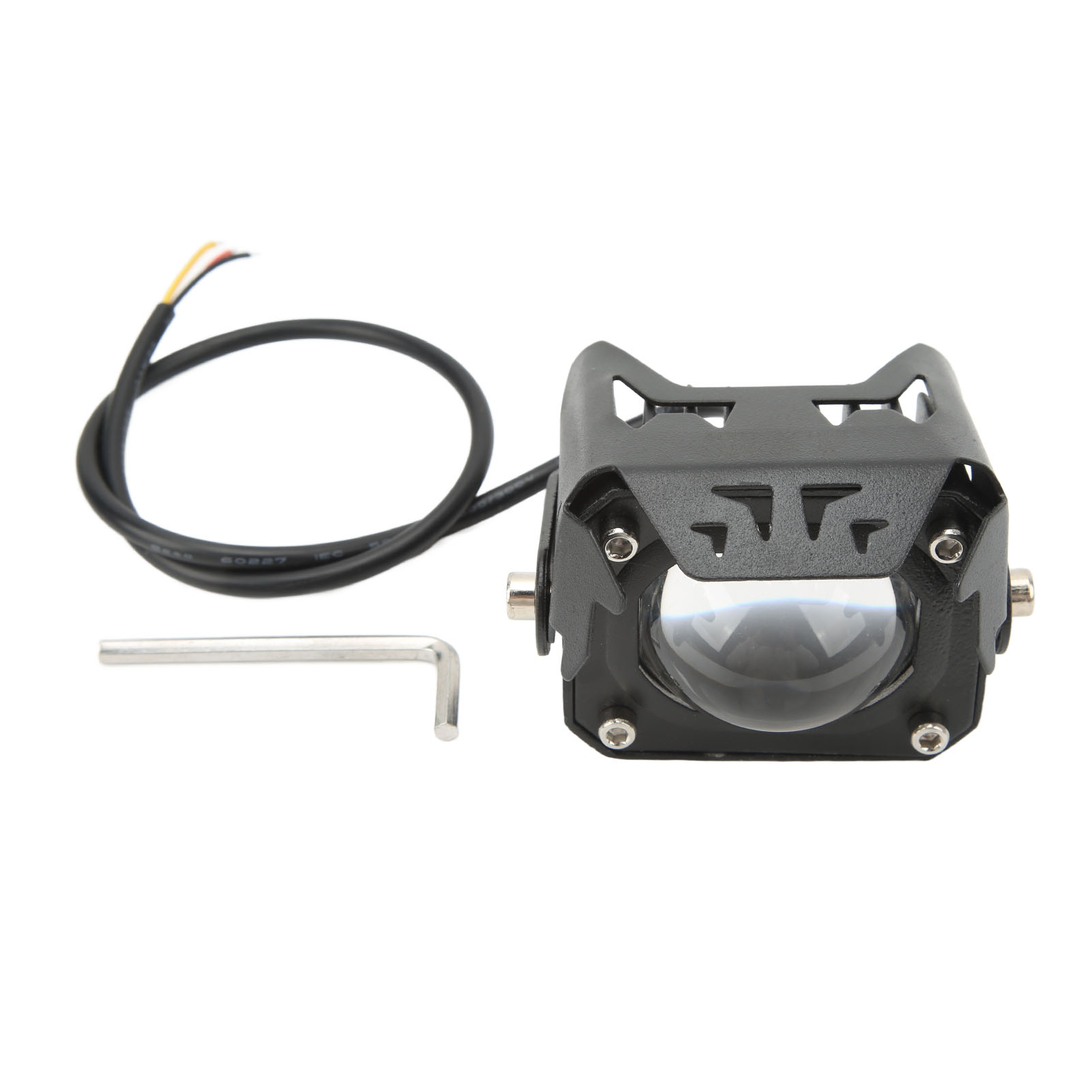 Hochleistungs-led-scheinwerfer Für E-bikes, Zweifarbige Linse Aus Aluminiumlegierung, 12–100 V Gleichstrom