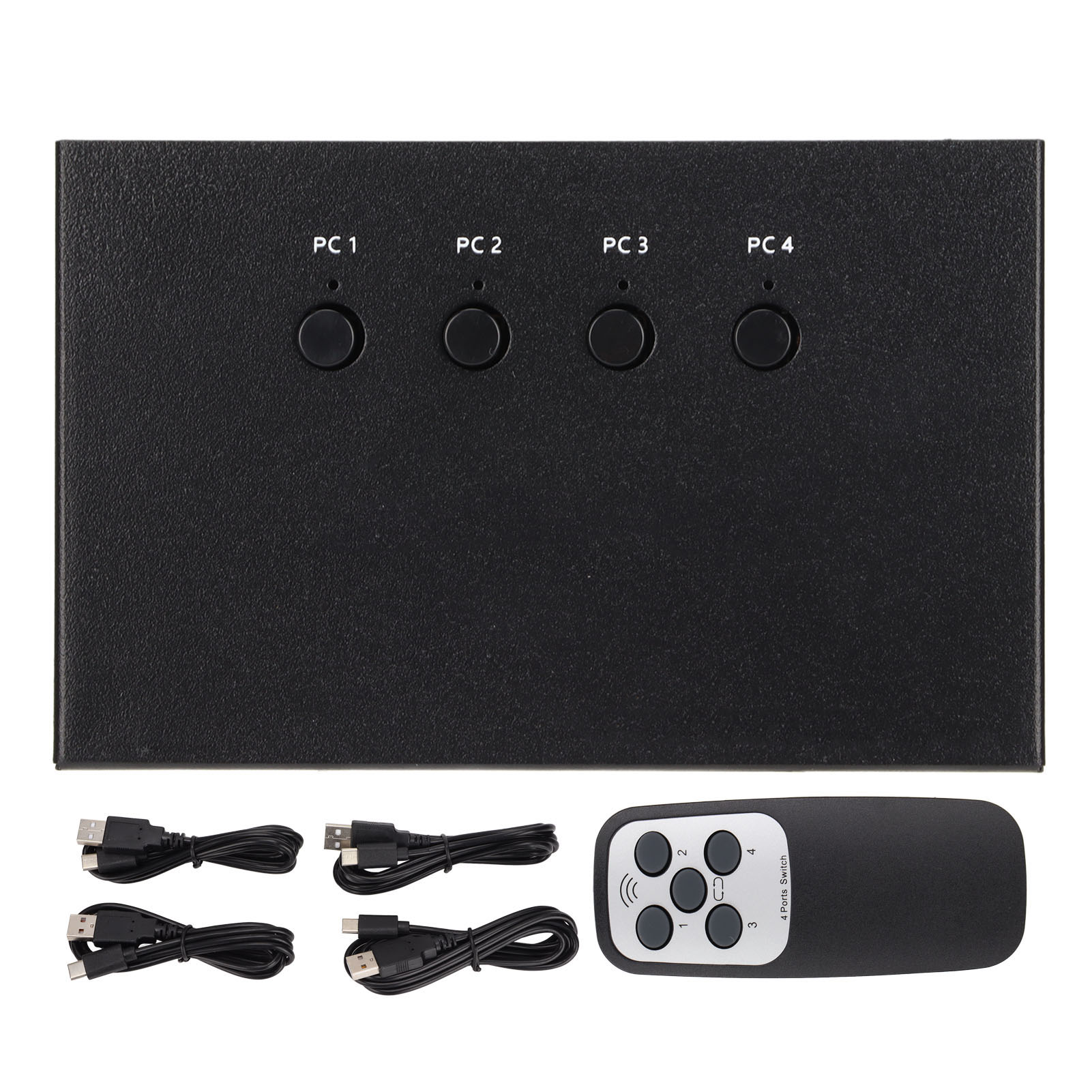 4k Hdmi Kvm-switch Mit 4 Eingängen Und 1 Ausgang, Maus- Und Tastatur-sharing